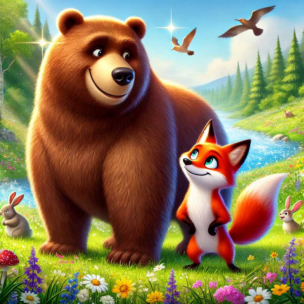 Bruno the Bear and Freddy the Fox